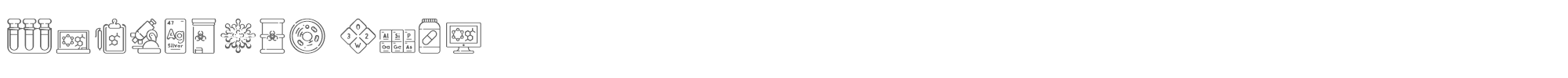 Chemistry Icon Chemistry Icon.ttf font preview